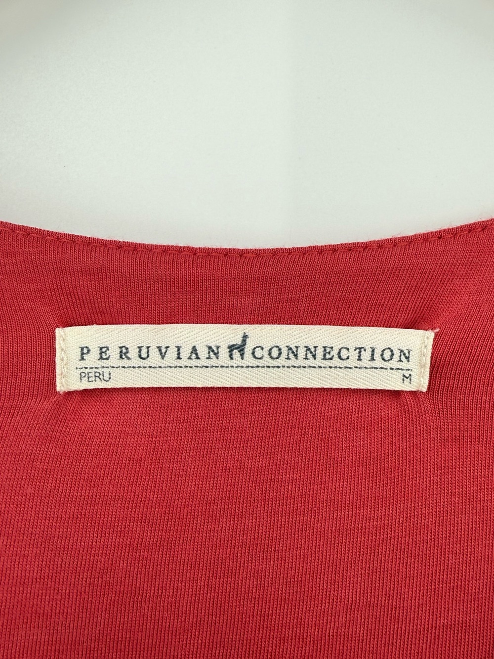Peruvian Connection Azalea Tunic Top | Red | Medium - Picture 7 of 8